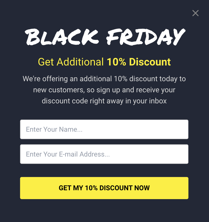 EIN ÄHNLICHES POP-UP ERSTELLEN