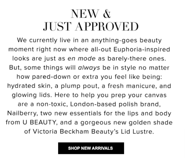 Violet Grey Email Example